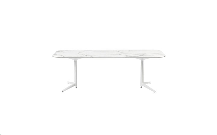 Multiplo rectangular outdoor table by Kartell Furniture Tables